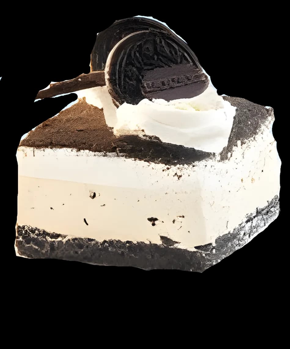 PORCION DE CHEESCAKE DE OREO