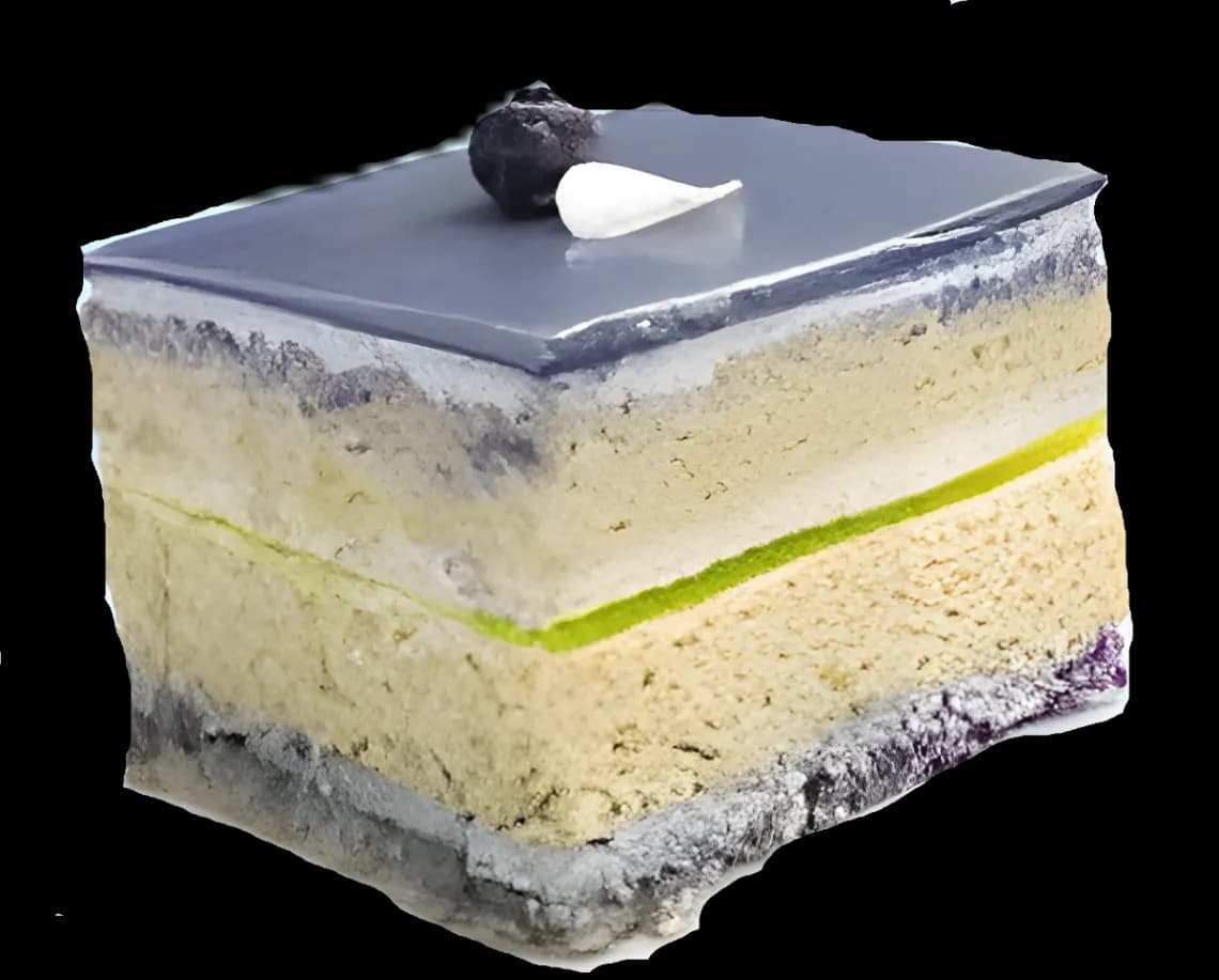 PORCION DE TORTA BLUEBERRY LIMON