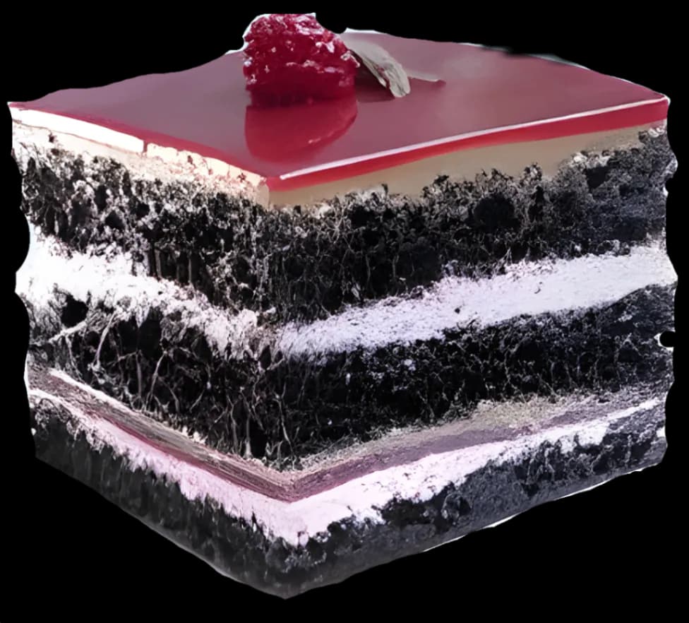 PORCION DE TORTA DE CHOCOBERRY