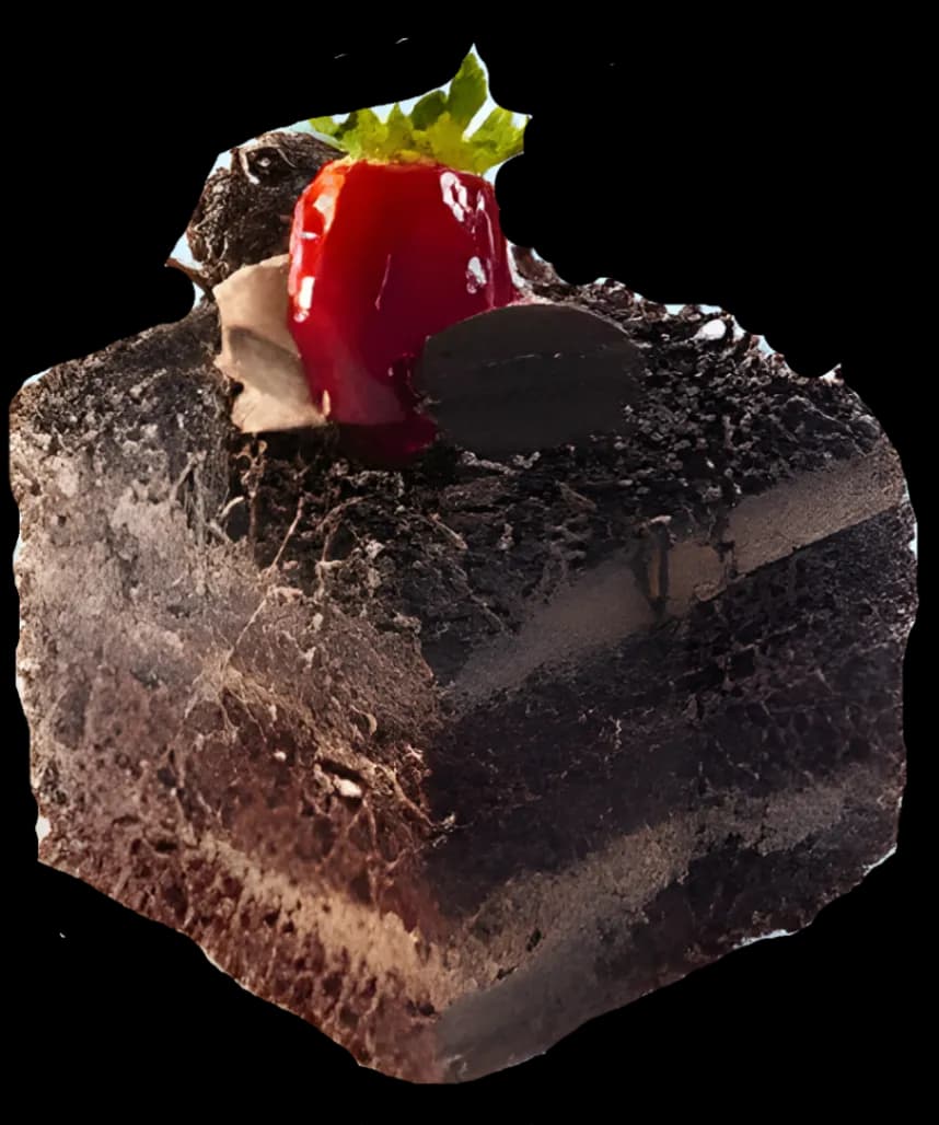 PORCION DE TORTA DE BRIGADEIRO